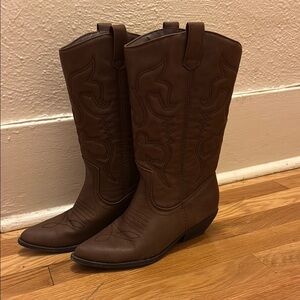 Brown Cowgirl Boots